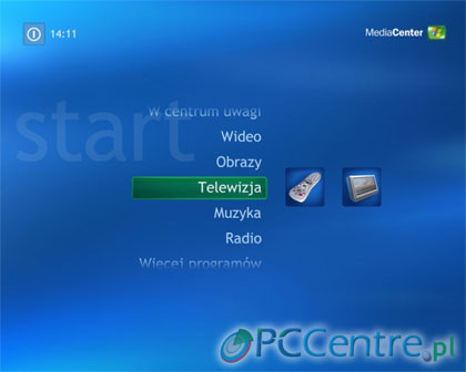 Polska wersja Windows XP Media Center 2005
