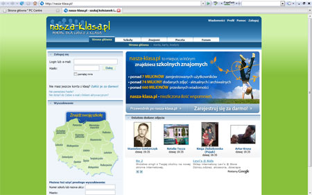 Nasza-klasa.pl - screenshot