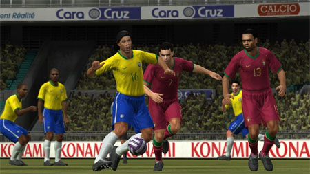 Zrzut ekranu: Pro Evolution Soccer 2008