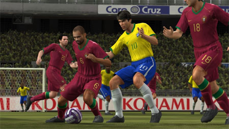Zrzut ekranu: Pro Evolution Soccer 2008